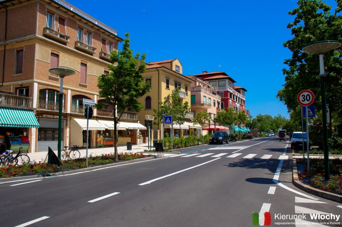 Lido di Venezia – piaszczysta plaża Wenecji, szerokie aleje i secesyjne kamienice (fot. Łukasz Ropczyński, kierunekwlochy.pl) Lido di Venezia – piaszczysta plaża Wenecji, szerokie aleje i secesyjne kamienice (fot. Łukasz Ropczyński, kierunekwlochy.pl)