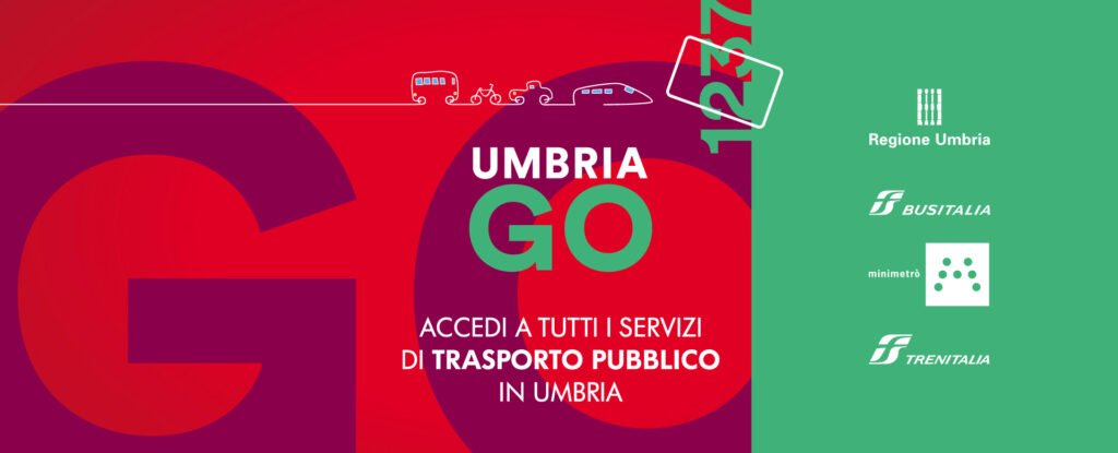 grafika promująca kartę Umbria Go (źródło: fsbusitalia.it)