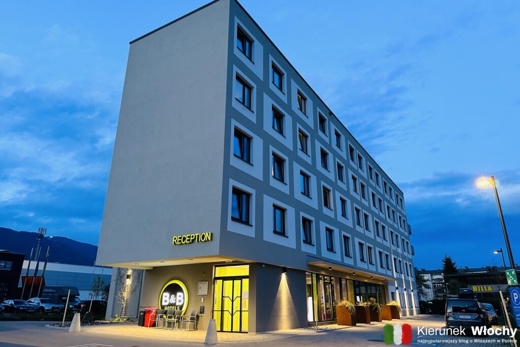 B&B Hotel Villach w Austrii, hotele w drodze do Włoch (fot. Łukasz Ropczyński, kierunekwlochy.pl)
