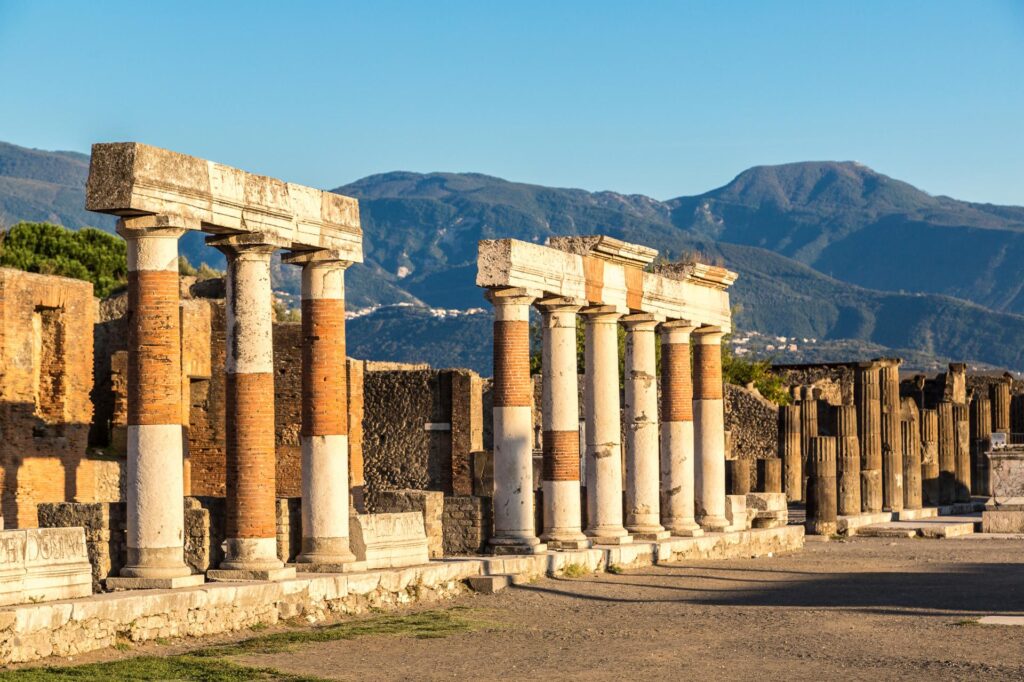 Pompeje wpisane są na Listę Światowego Dziedzictwa UNESCO