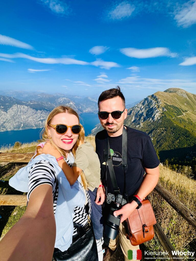 widok z Monte Baldo na jezioro Garda, Włochy (fot. Joanna Ropczyńska, kierunekwlochy.pl)
