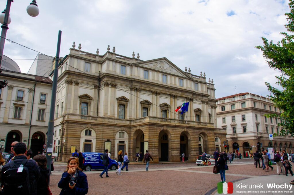 La Scala, Mediolan, Lombardia, Włochy (fot. Łukasz Ropczyński, kierunekwlochy.pl)