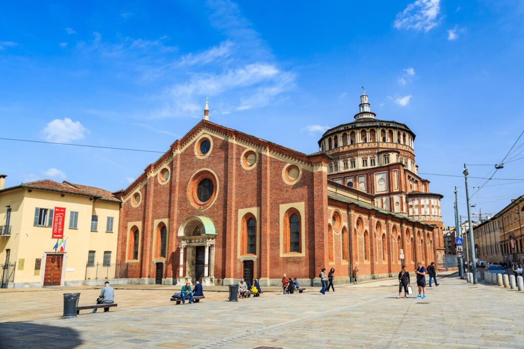 Santa Maria delle Grazie, Mediolan, Włochy (fot. Matee Nuserm)