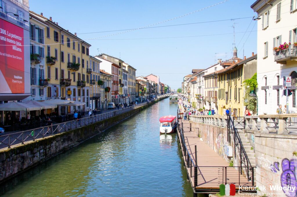 Naviglio Grande, Mediolan, Lombardia, Włochy (fot. Łukasz Ropczyński, kierunekwlochy.pl)