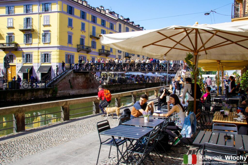 Naviglio Grande, Mediolan, Lombardia, Włochy (fot. Łukasz Ropczyński, kierunekwlochy.pl)