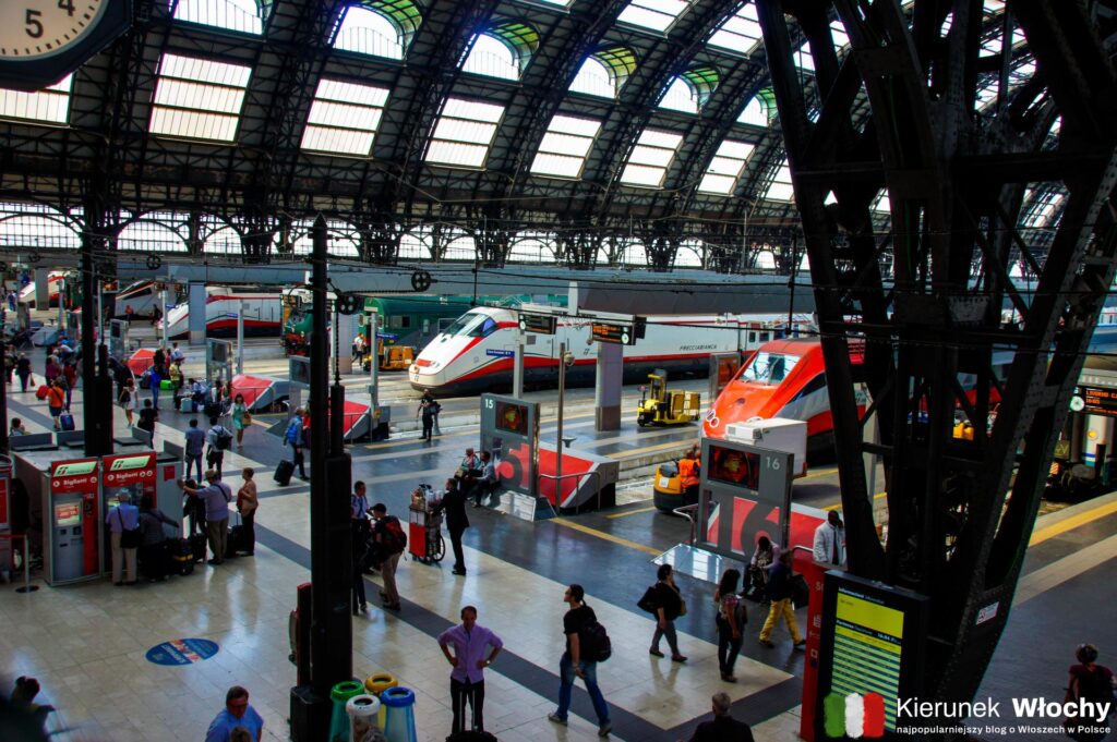 Milano Centrale, Mediolan, Lombardia, Włochy (fot. Łukasz Ropczyński, kierunekwlochy.pl)