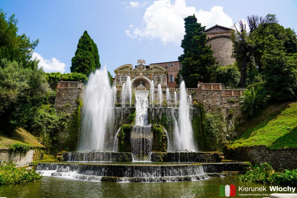 Fontana di Nettuno, Villa d'Este, Tivoli, Włochy (fot. Łukasz Ropczyński, kierunekwlochy.pl)