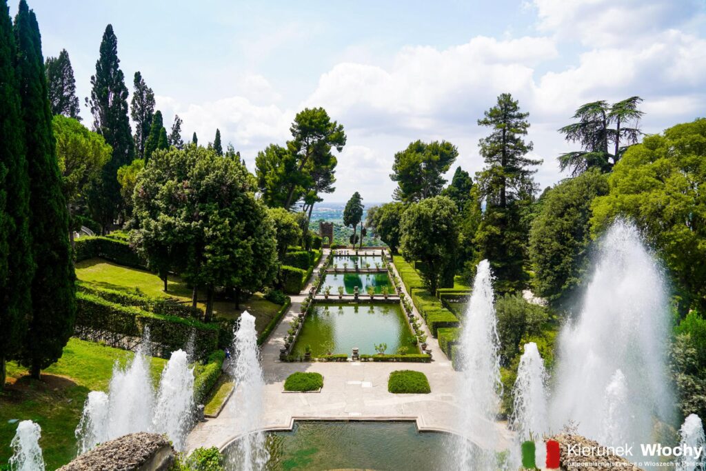 Villa d'Este w Tivoli, Lacjum, Włochy (fot. Łukasz Ropczyński, kierunekwlochy.pl)