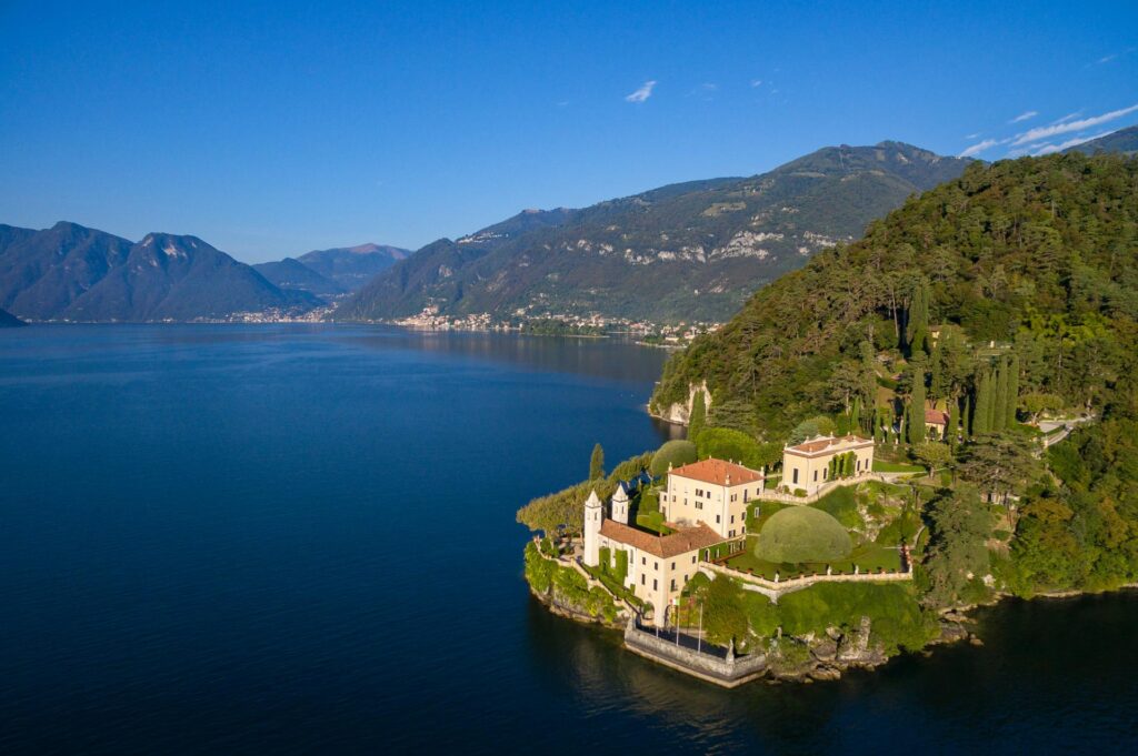 Villa del Balbianello w Lenno / Tremezzina nad jeziorem Como
