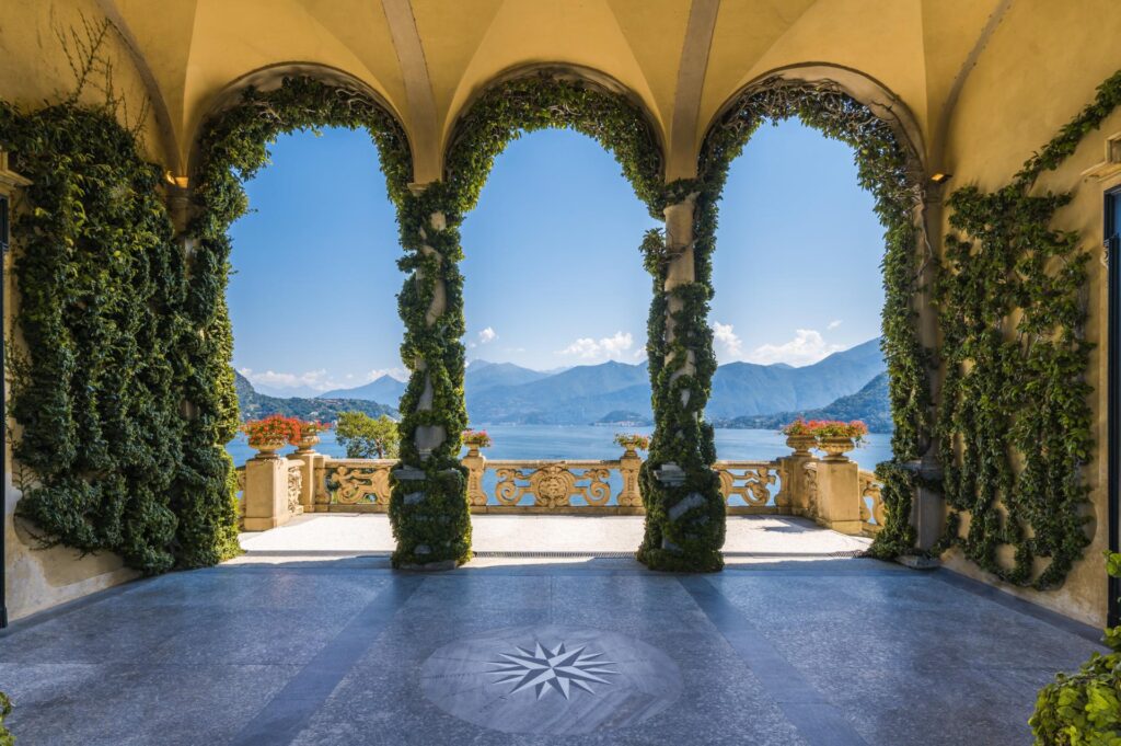 Villa del Balbianello w Lenno / Tremezzina nad jeziorem Como
