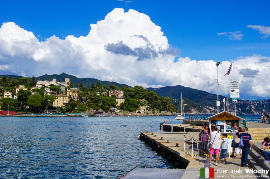 Molo Maloncello w Santa Margherita Ligure, Liguria, Włochy (fot. Łukasz Ropczyński, kierunekwlochy.pl)