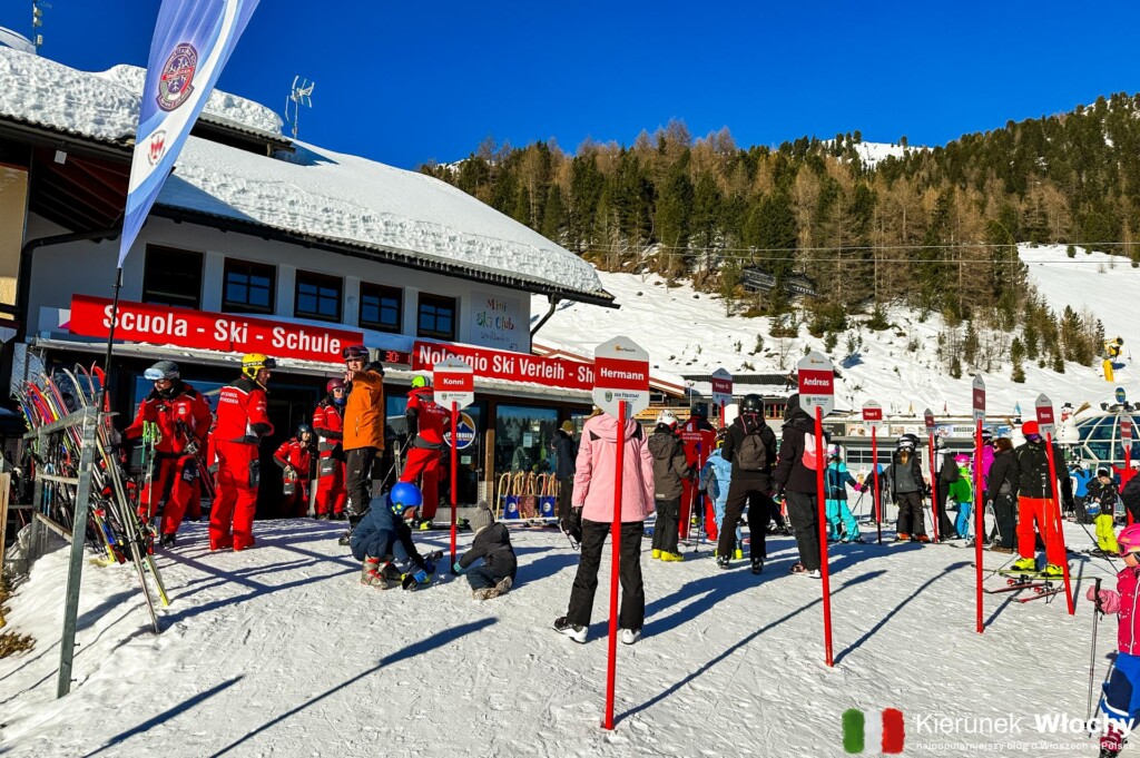 szkoła narciarska Speikboden, dolina Ahrntal, Południowy Tyrol (fot. Łukasz Ropczyński, kierunekwlochy.pl)