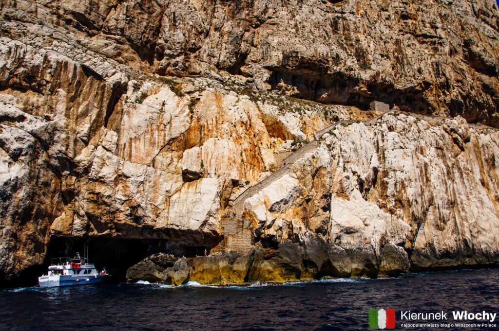 Grota Neptuna, Capo Caccia koło Alghero, Sardynia, Włochy (fot. Łukasz Ropczyński, kierunekwlochy.pl)