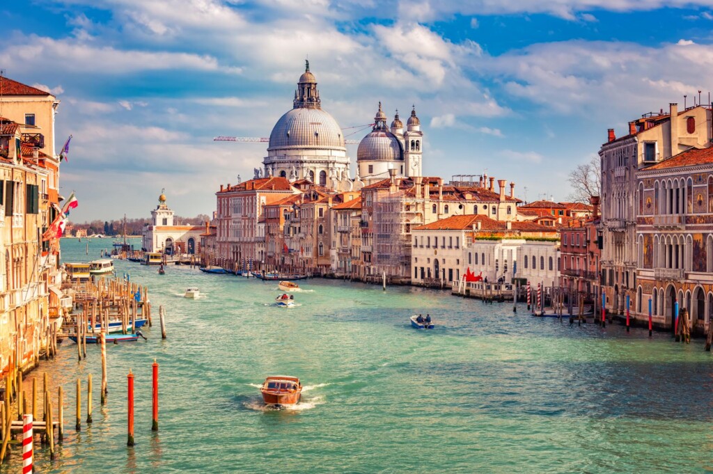 Wenecja, widok na Canal Grande
