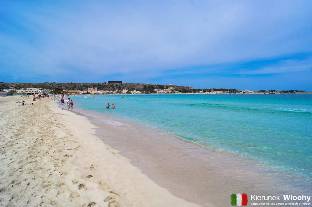 plaża w San Vito Lo Capo, Sycylia, Włochy (fot. Łukasz Ropczyński, kierunekwlochy.pl)