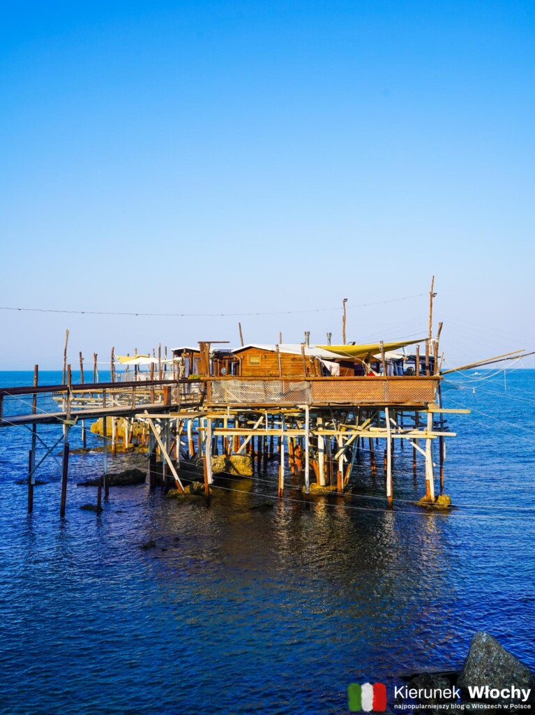 Trabocco Punta Cavalluccio, Costa dei Trabocchi, wybrzeże Abruzji, Włochy (fot. Łukasz Ropczyński, kierunekwlochy.pl)