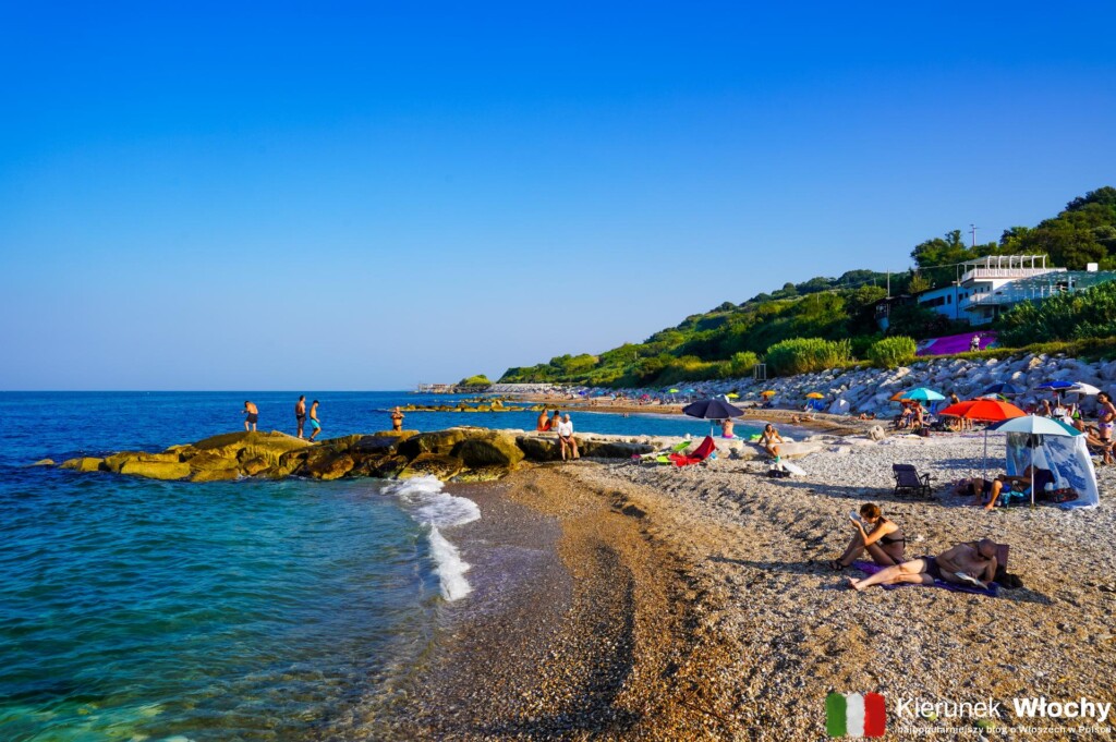 spiaggia della Foce, Costa dei Trabocchi, wybrzeże Abruzji, Włochy (fot. Łukasz Ropczyński, kierunekwlochy.pl)