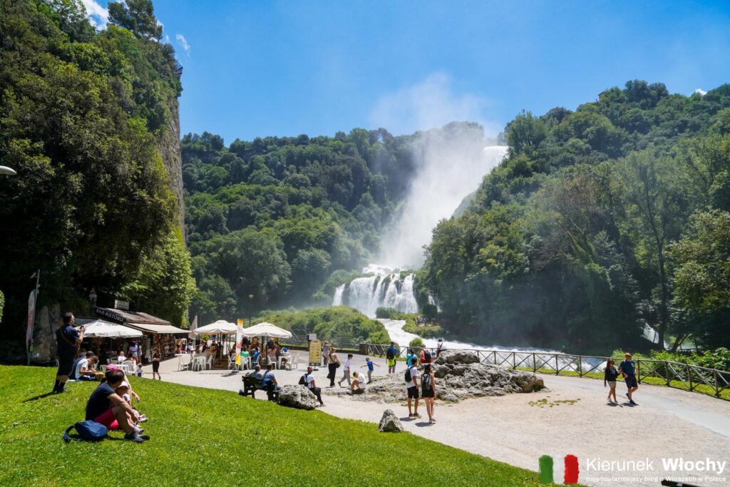 wodospad w Umbrii Cascata delle Marmore (fot. Łukasz Ropczyński, kierunekwlochy.pl)