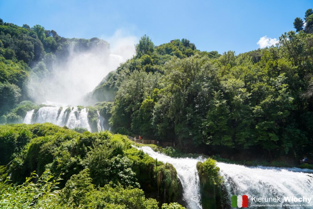 wodospad w Umbrii Cascata delle Marmore (fot. Łukasz Ropczyński, kierunekwlochy.pl)
