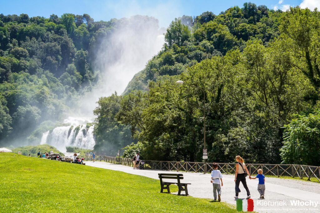wodospad w Umbrii Cascata delle Marmore (fot. Łukasz Ropczyński, kierunekwlochy.pl)
