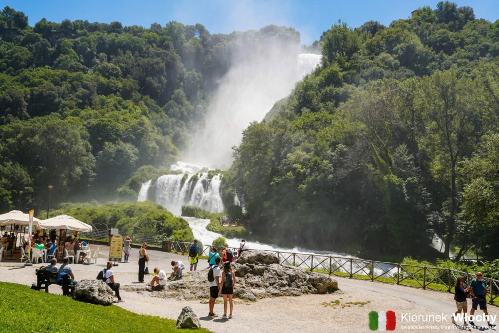 wodospad w Umbrii Cascata delle Marmore (fot. Łukasz Ropczyński, kierunekwlochy.pl)