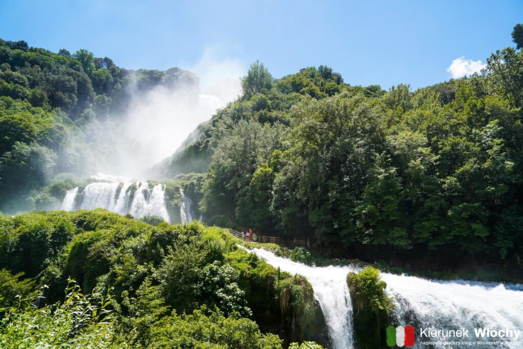 wodospad w Umbrii Cascata delle Marmore (fot. Łukasz Ropczyński, kierunekwlochy.pl)