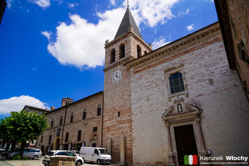 kościół Santa Maria Maggiore w Spello, Umbria, Włochy (fot. Łukasz Ropczyński, kierunekwlochy.pl)
