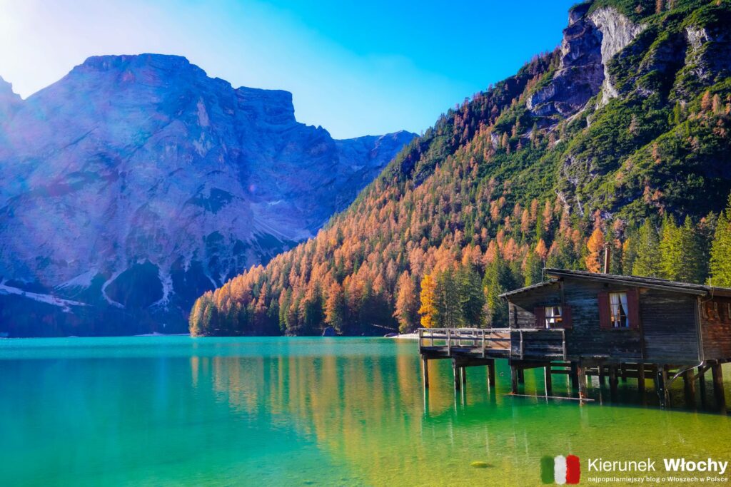 późna jesień nad Lago di Braies / Pragser Wildsee, Południowy Tyrol, Włochy (fot. Łukasz Ropczyński, kierunekwlochy.pl)