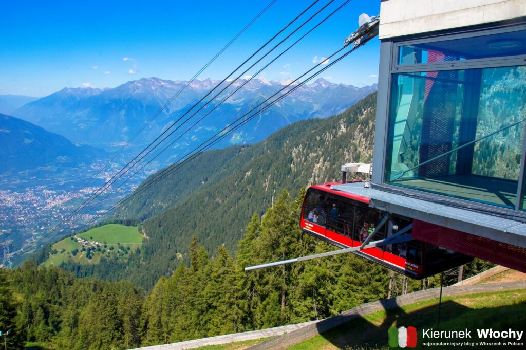 górna stacja kolejki na Merano 2000, Południowy Tyrol / Südtirol, Włochy (fot. Łukasz Ropczyński, kierunekwlochy.pl)