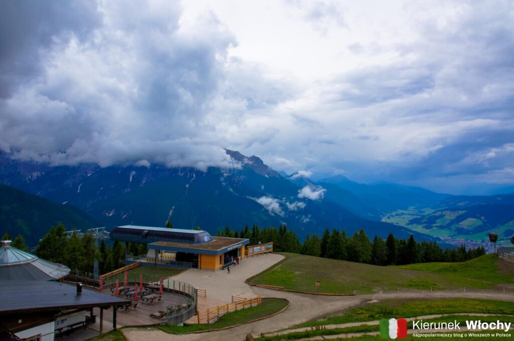 górna stacja kolejki na Monte Elmo / Helm, Południowy Tyrol / Südtirol, Włochy (fot. Łukasz Ropczyński, kierunekwlochy.pl)