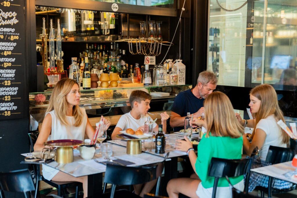 jedna z restauracji w Bibione (fot. materiały Residence Serenissima)