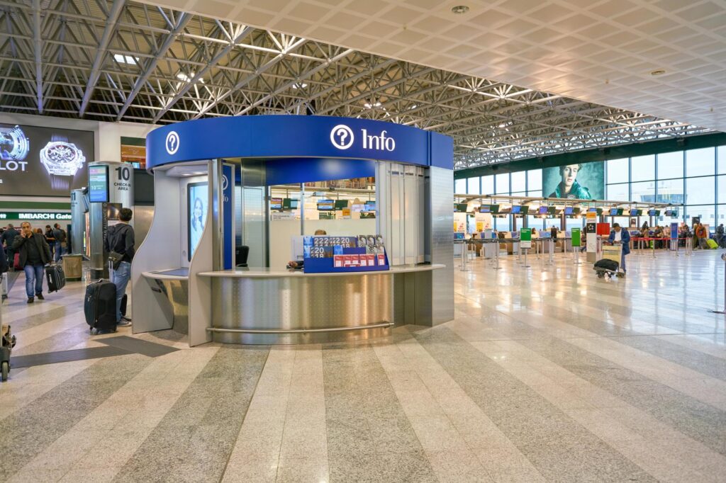 lotnisko Mediolan Malpensa, Lombardia, Włochy (fot. teamtime)