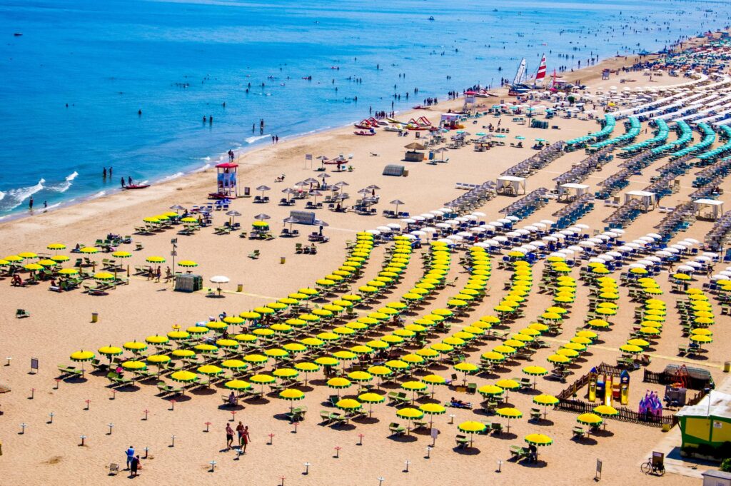 Hotel Helios położony jest 300 m od plaży