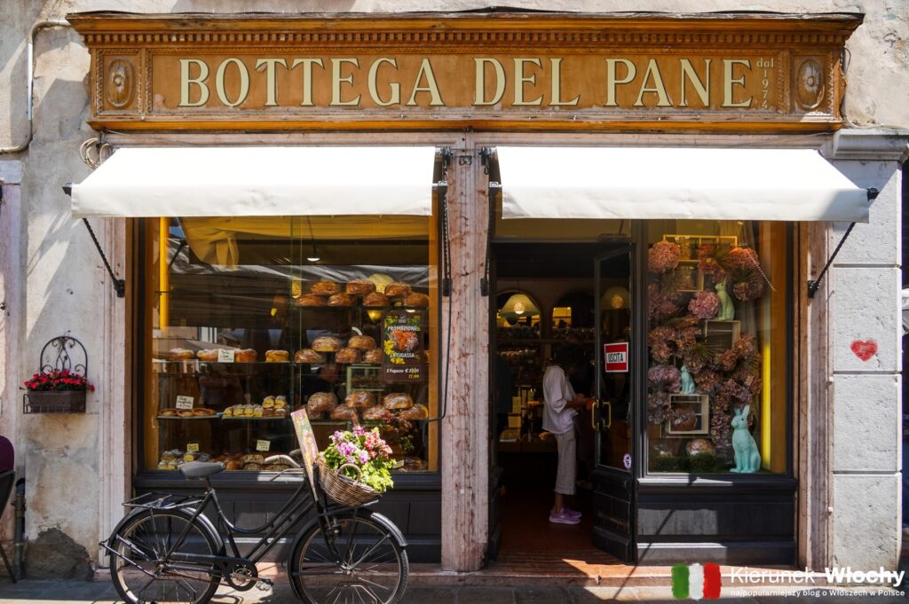 piekarnia Bottega del Pane Beltrame w Bassano del Grappa, Wenecja Euganejska, Włochy (fot. Łukasz Ropczyński, kierunekwlochy.pl)