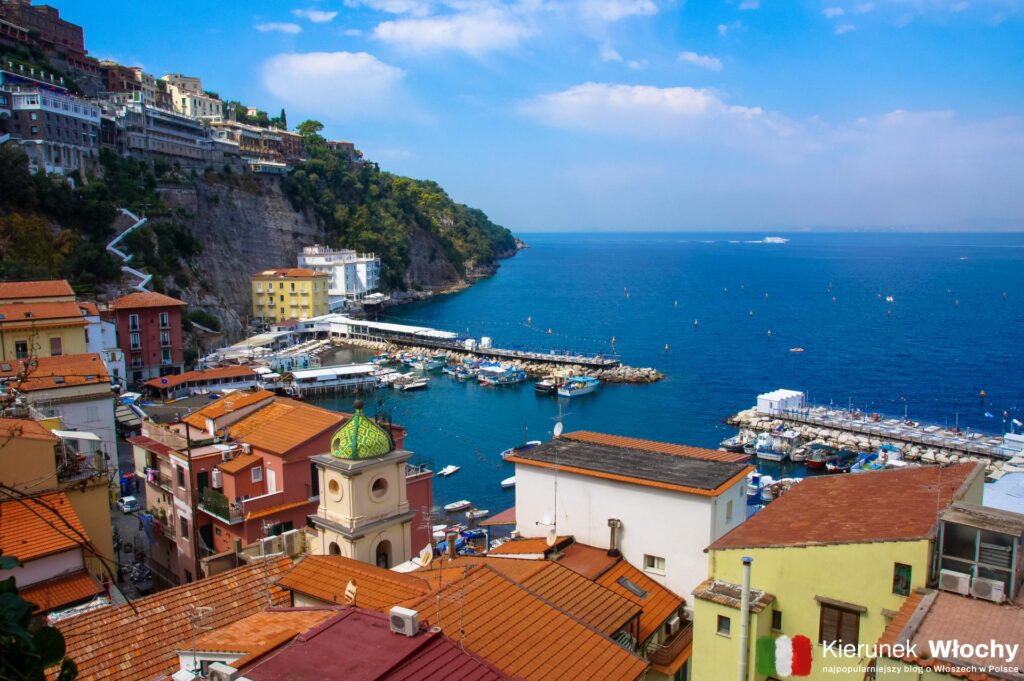 Sorrento, widok na Marina Grande, Kampania, Włochy (fot. Łukasz Ropczyński, kierunekwlochy.pl)